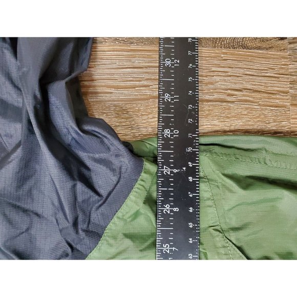 Guide Series Waterproof Men's 2XL Green Jacket Raincoat Vented Hood Zip Pockets - Picture 6 of 11